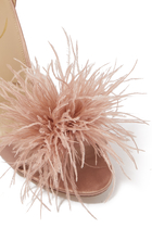 Yaro 100 Leather Feather Sandals